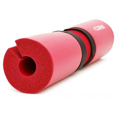 Накладка (бампер) на гриф Cornix Barbell Pad XR-0211 Red  фото №3