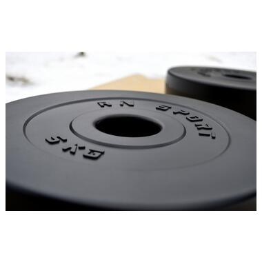 Штанга олімпійська RN Sport 75 кг у пластиковій оболонці (PlastOlimp75) фото №4