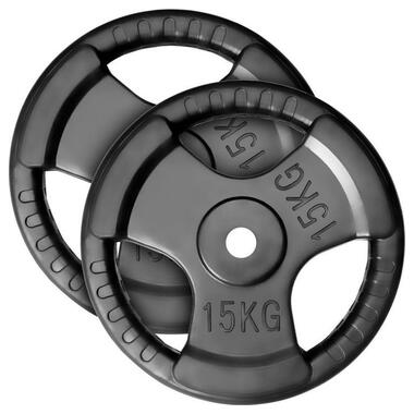 Набір гир для гантелей Maxxiva 15 кг, 2 шт (M-11268394) фото №1