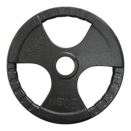 Диск важкоатлетичний з хватами Newt 25 кг (TI-N-025) фото №1