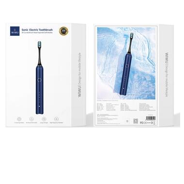 Звукова електрична зубна щітка WIWU Wi-TB001 Blue фото №4