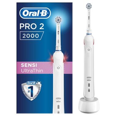 Зубна щітка Braun Oral-B PRO2 2000 D 501.513.2 SU Sensi Ultrathin фото №1