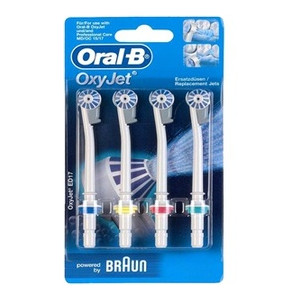 Електрична зубна щітка Braun Oral-B насадка Oxyjet ED17 4шт фото №1
