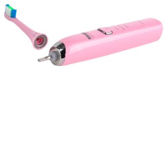 Електрична зубна щітка 3 режими/2 насадки DSP 80010A рожева 1.6W USB (DSP-80010A_529) фото №1