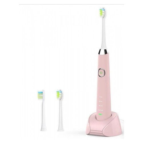 Зубна електрична щітка Hanasco Sonic Electric Рожевий (S1001) фото №1