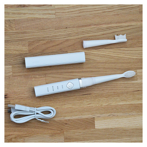 Електрична зубна щітка Seago SG-515 Travel White фото №1