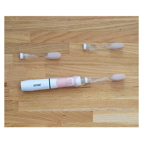 Дитяча електрична зубна щітка Seago SG-677 Led Pink фото №2