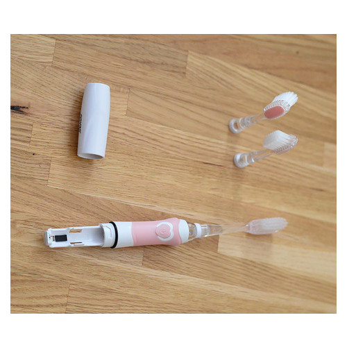 Дитяча електрична зубна щітка Seago SG-677 Led Pink фото №3