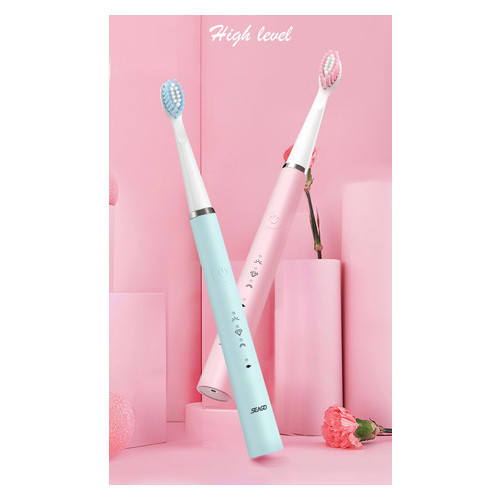 Електрична зубна щітка Seago E9 Slim Pink фото №4