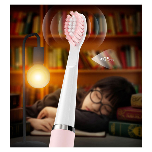 Електрична зубна щітка Seago E9 Slim Pink фото №6