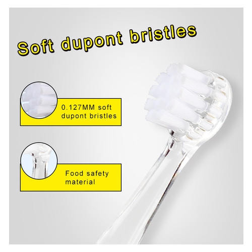 Електрична зубна щітка Seago Baby Sonic 0-36 місяців MAX (Рожева) фото №4
