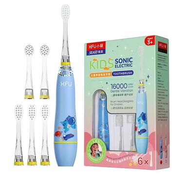 Звуковая детская зубная щетка Seago XFU SG-2113 Синяя фото №1