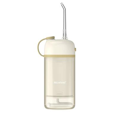 Портативный ирригатор микро-формата с высоким давлением Nicefeel FC5240 Бежевый фото №1