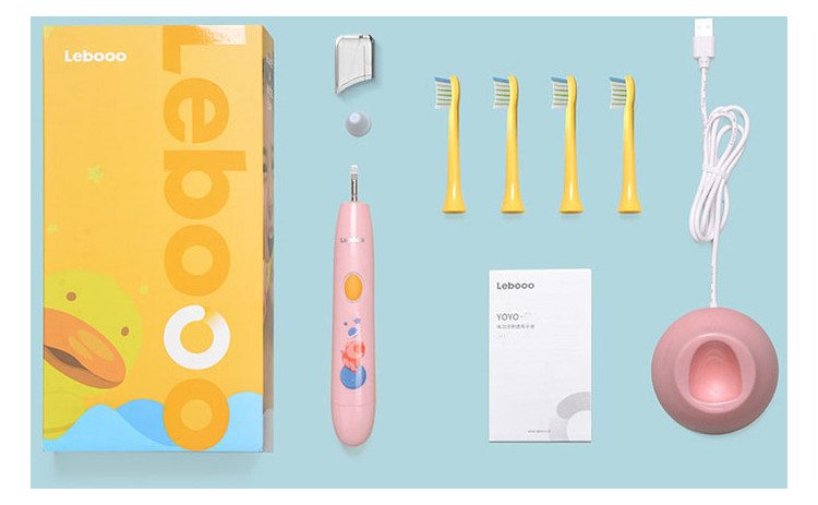 Електрична зубна щітка Lebooo YOYO (Two modes) Pink фото №6