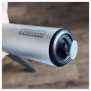 Звуковая-роторная электрическая зубная щетка PROZONE M6 99000 дв/мин Silver фото №9