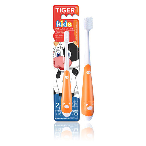 Дитяча зубна щітка Fawnmum Children Toothbrush UltraSoft Теля фото №3