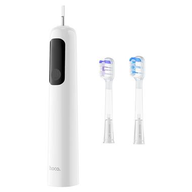 Электрическая зубная щетка HOCO HP64 Acoustic wave electric toothbrush White (6942007672788) фото №8