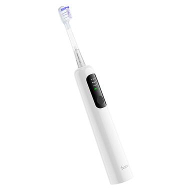 Электрическая зубная щетка HOCO HP64 Acoustic wave electric toothbrush White (6942007672788) фото №3