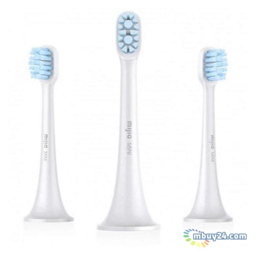 Насадка для зубної електрощітки Xiaomi Mi Electric Toothbrush Head Light Grey (NUN4014GL) фото №1