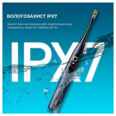 Электрическая зубная щетка Oclean X Plus Pro Digital Blue (6970810556186) фото №10
