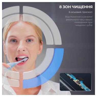 Электрическая зубная щетка Oclean X Plus Pro Digital Silver (6970810556179) фото №3