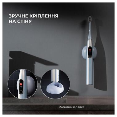 Электрическая зубная щетка Oclean X Plus Pro Digital Silver (6970810556179) фото №10
