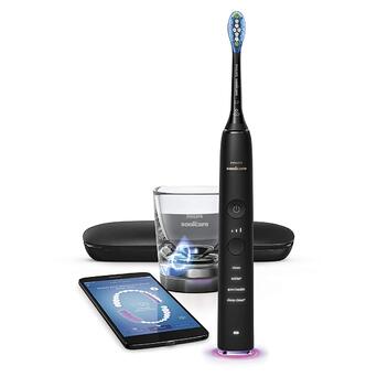 Електрична зубна щітка Philips Sonicare DiamondClean Smart 9300 HX9903/11 Black фото №2
