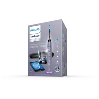 Електрична зубна щітка Philips Sonicare DiamondClean Smart 9300 Grey HX9903/41 фото №6