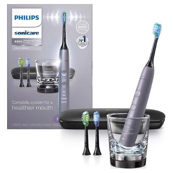 Електрична зубна щітка Philips Sonicare DiamondClean Smart 9300 Grey HX9903/41 фото №1
