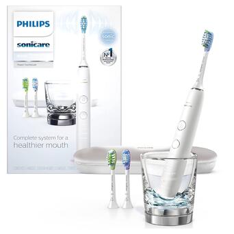 Електрична зубна щітка Philips Sonicare DiamondClean Smart 9300 White HX9903/01 фото №1