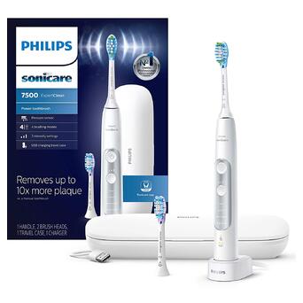 Електрична зубна щітка Philips Sonicare ExpertClean 7500 White HX9690/06 фото №1