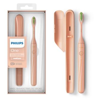 Електрична зубна щітка Philips One by Sonicare Rechargeable Shimmer, HY1200/05 фото №1