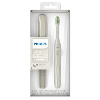 Електрична зубна щітка Philips One by Sonicare Rechargeable Snow HY1200/07 фото №3