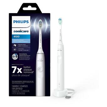 Електрична зубна щітка Philips Sonicare 4100 White HX3681/23 фото №1