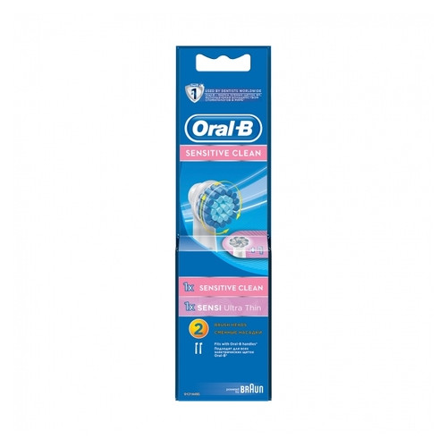 Насадка для зубной щетки Braun ORAL-B Sensitive EB 17s+EB 60 фото №1