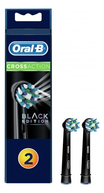 Набір зубних насадок Braun Oral-B Cross Action EB50BRB CleanMaximiser (2) фото №1