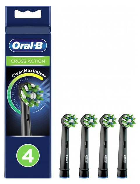Набір зубних насадок Braun Oral-B Cross Action EB50BRB CleanMaximiser (4) фото №1