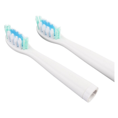 Насадки для зубних щіток ELEC та YAKO - Lebond ELEC CS Heads White 2шт фото №3