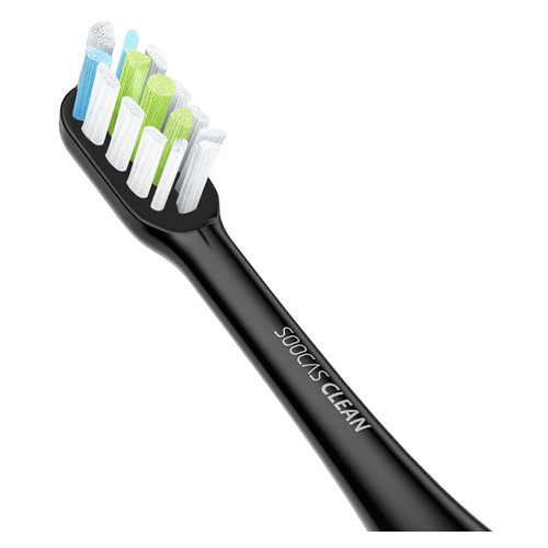 Насадка для зубної щітки SOOCAS Clean X1/X3 Black (2 шт) фото №5