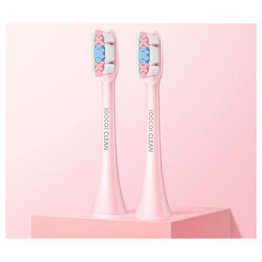 Насадки для зубної щітки SOOCAS Clean X1/X3 Pink 2pcs фото №2