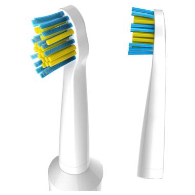 Насадки для електричної зубної щітки YAKO (Lebooo) ELEC Heads White 2pcs фото №1
