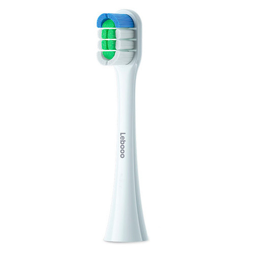 Насадка для електричної зубної щітки Lebooo Diamond-Head Premium 1pcs (Біла) фото №1