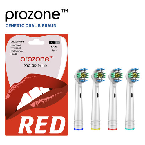Насадки для зубної щітки ORAL-B - ProZone PRO-3D Polish (4 шт) фото №2