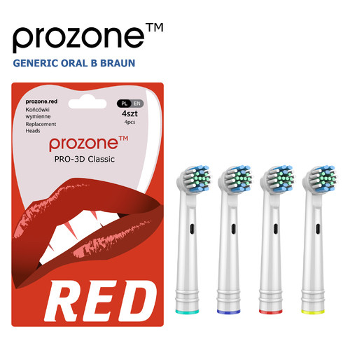 Насадки для зубної щітки ORAL-B - ProZone PRO-3D Classic (4 шт) фото №2