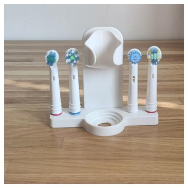 Підставка для насадок та зубної щітки Oral-B GW014-O Біла фото №5