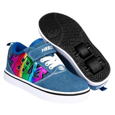 Роликові кросівки Heelys Х2 Pro HE101279 Blue Denim Blue Rainbow (31) 5333392 фото №1