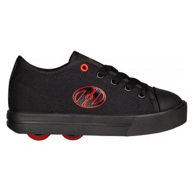 Роликові кросівки Heelys Classic X2 HE100969 Black Red Logo Canvas (30) 8723711 фото №5