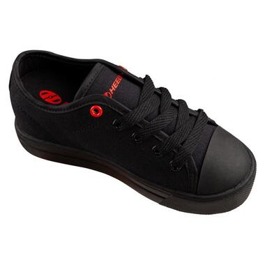 Роликові кросівки Heelys Classic X2 HE100969 Black Red Logo Canvas (30) 8723711 фото №4