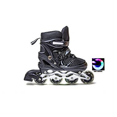 Дитячі ролики SuperPower PU розмір 38-42, чорний (465976067-L) фото №2