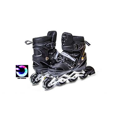 Дитячі ролики SuperPower PU розмір 38-42, чорний (465976067-L) фото №1
